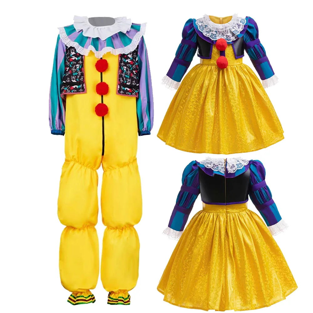 

Adult Children Cosplay Top Pants Skirt Set Costume Fantasia Clothes Outfits Halloween Carnival Suit