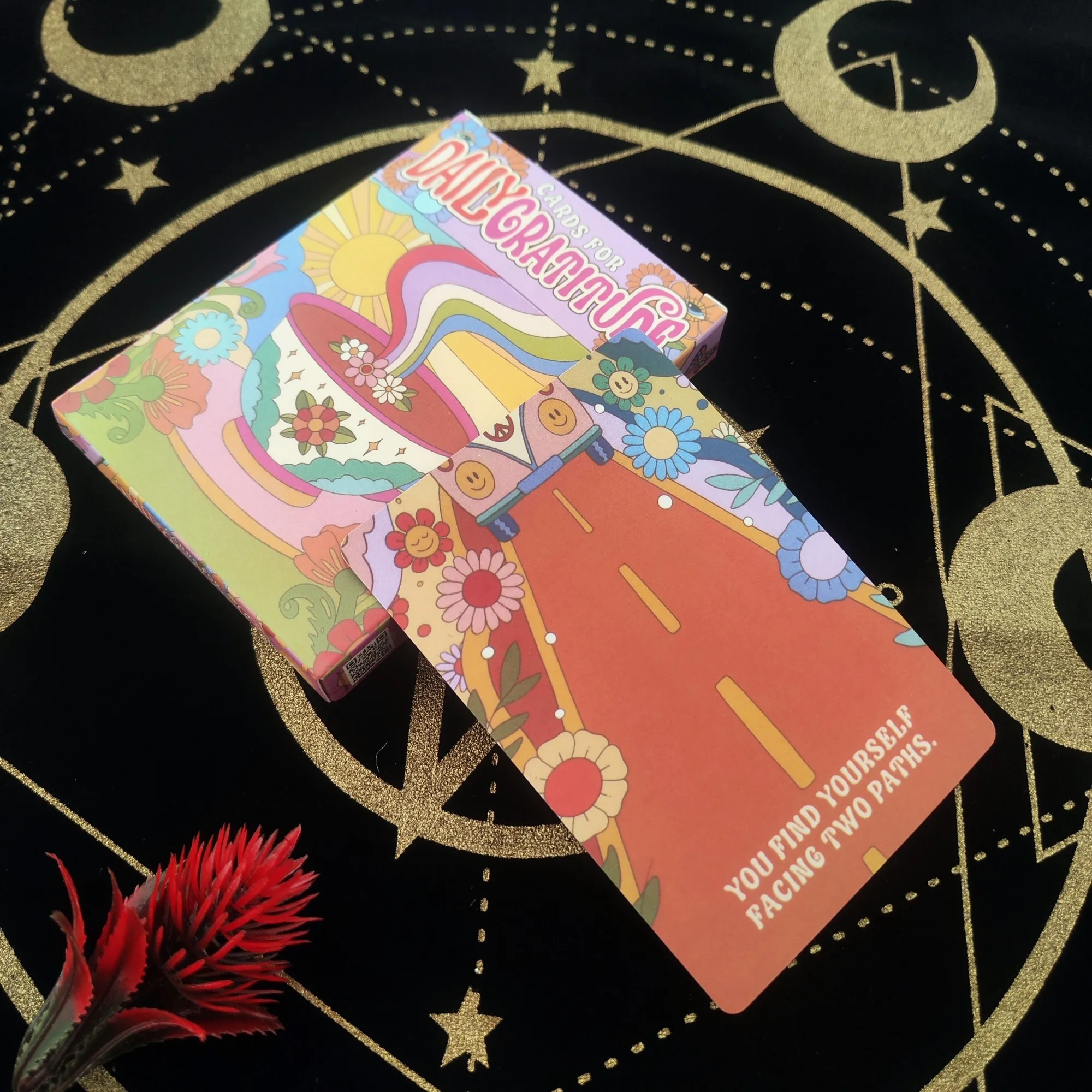 

Карты на ежедневную благодарность 10,4*7,3 см: будь благодарностью на каждый день Колода с 40 картами для создания привычек благодарности