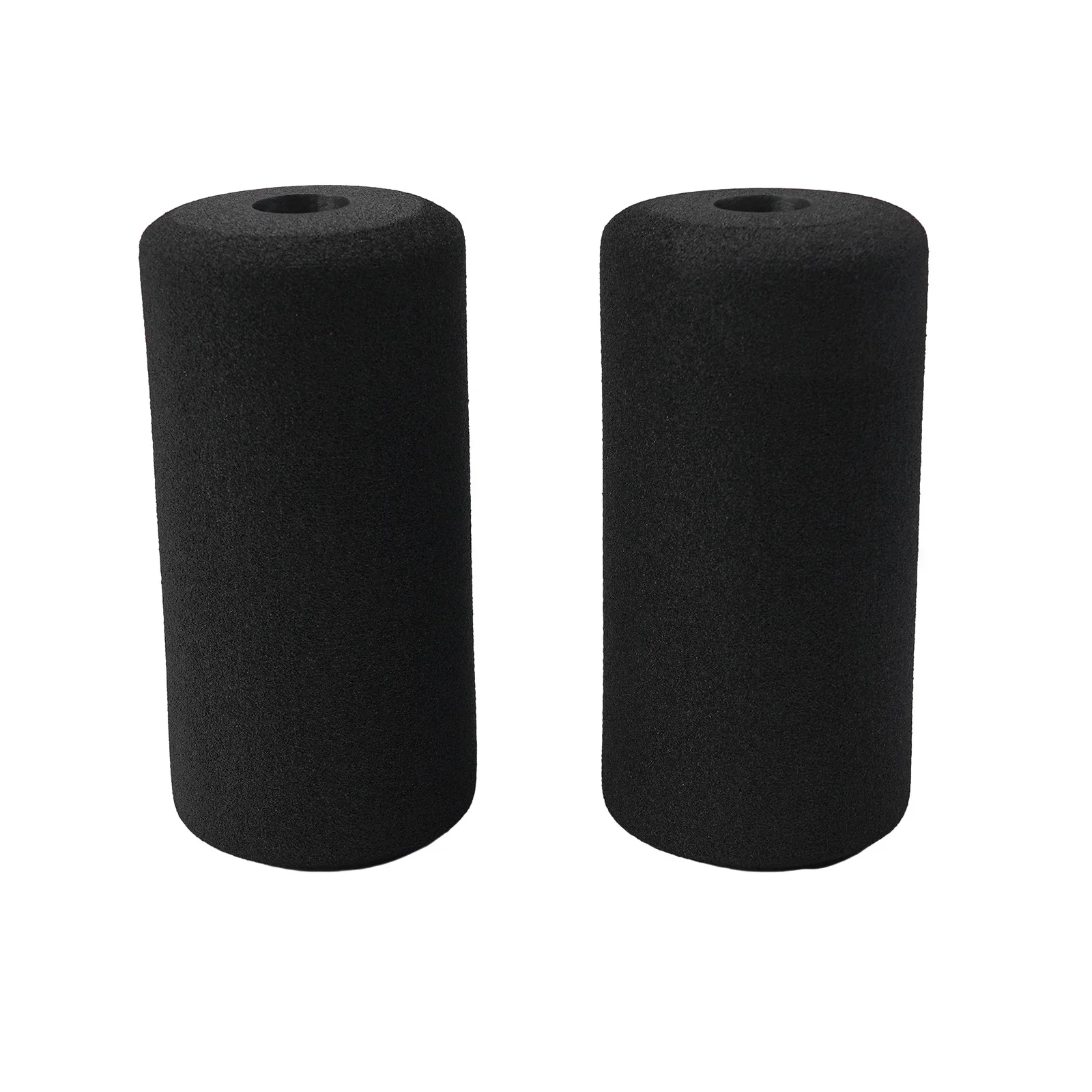 Foam Foot Pads Rollers Soft Buffer Tube Cover Black Machine Tube Leg Gym Replacement Parts For Home Exercise Equipment Leg