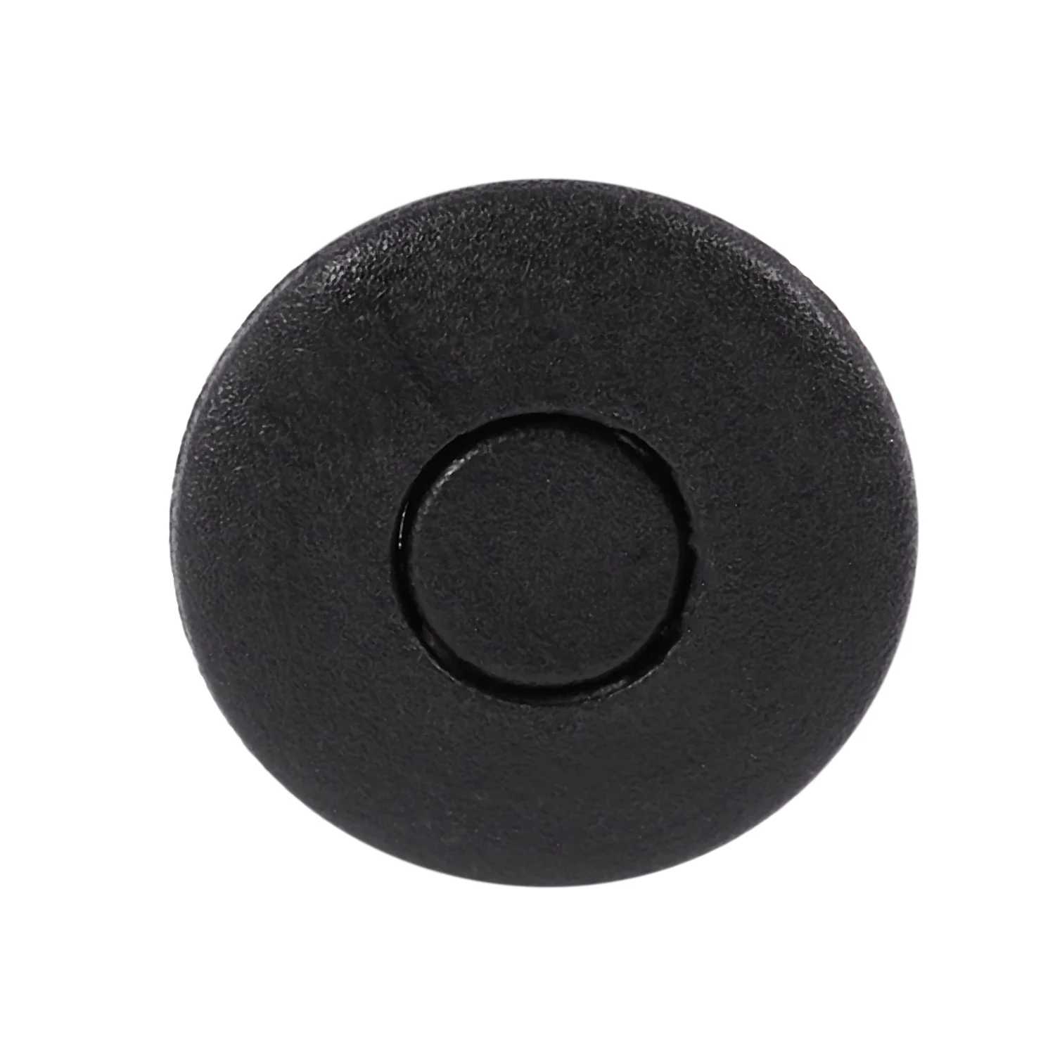 100Pcs Car Molding Door 5mm Hole Plastic Rivets Fixing Black.