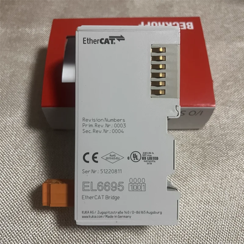

Free Shipping BECKHOFF Module EL6695 EL6695-1001 EtherCAT Original New