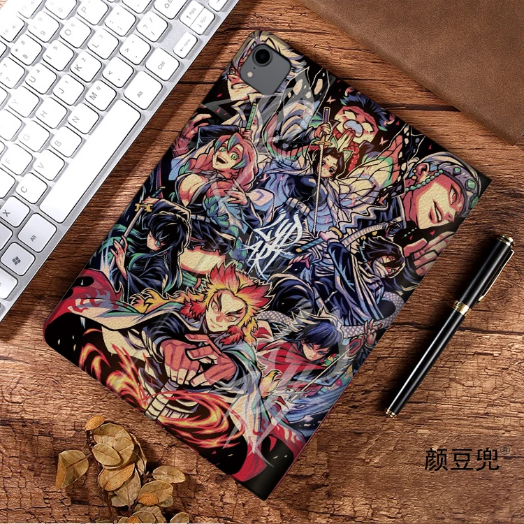 Demon Slayer Rengoku Anime dla iPada Air 45 Mini 5 6 Etui Luxury Silicone dla Pro 12.9 11 dla iPada 10th Protective Pro13 11 in