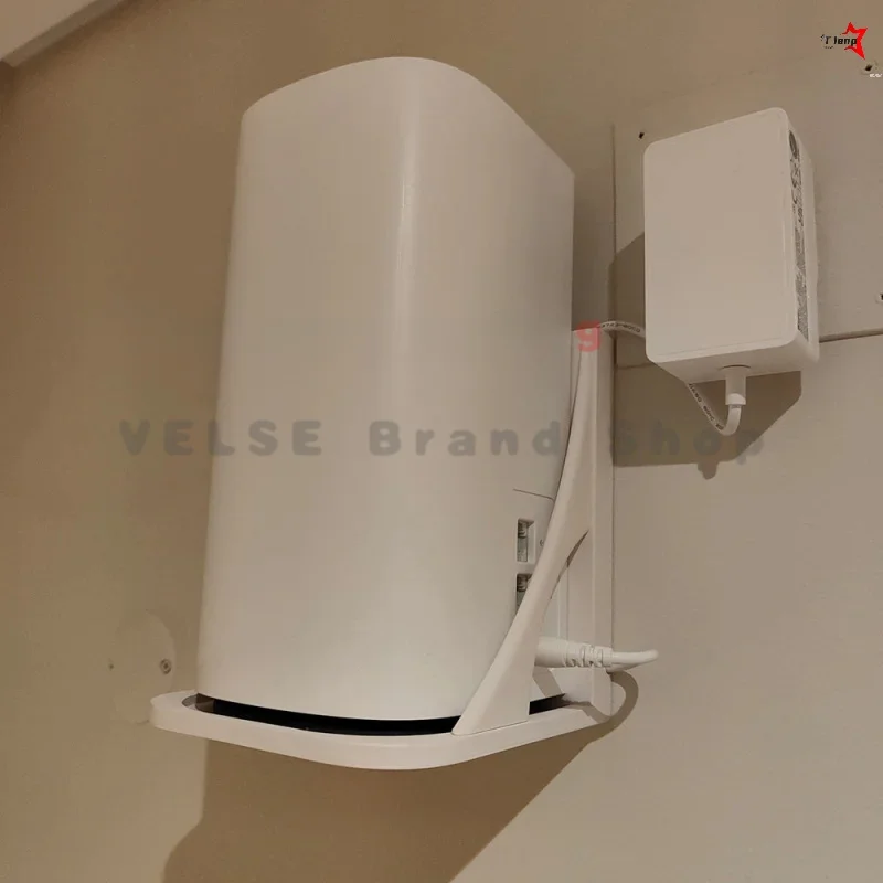 WYORESY Anti Slip Wall Mount Tray For Linksys Velop Pro 6E MX6200 AXE5400 Mesh Router Easy Install Replacement Storage Holder