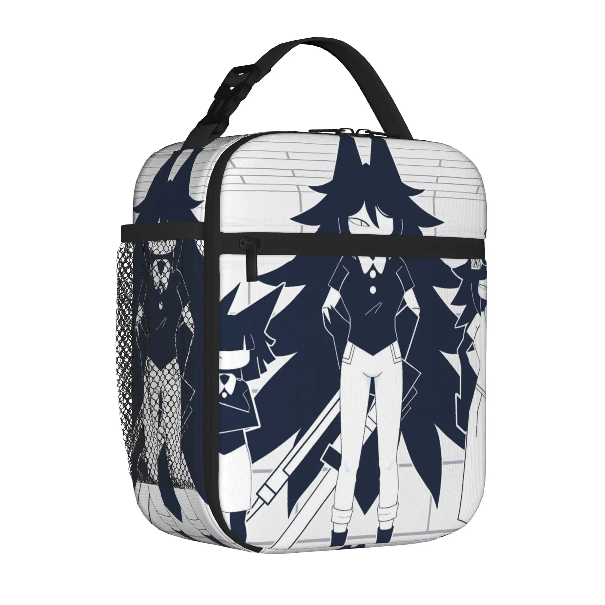 Fundamental Paper Education Miss Circle Tote Insulated Lunch Bag FPE Portable Food Bags Leakproof Cooler Thermal Work Large Size