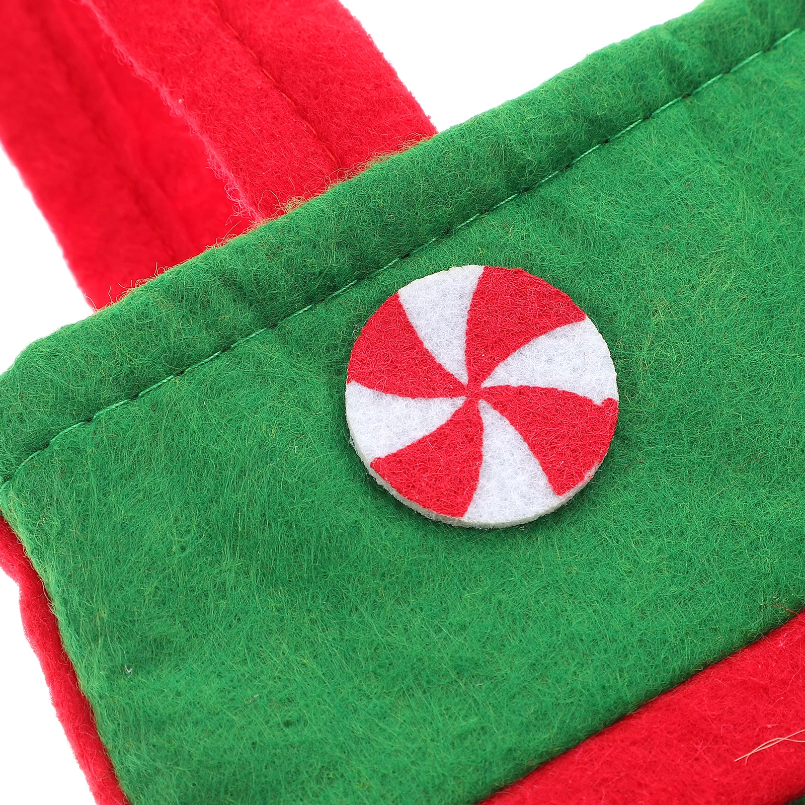 

2Pcs Christmas Wine Handbag Portable Feet Shaped Bottle Carrier Gift Bag Party Favors Red Wine Bottle Carrier Gift Bag