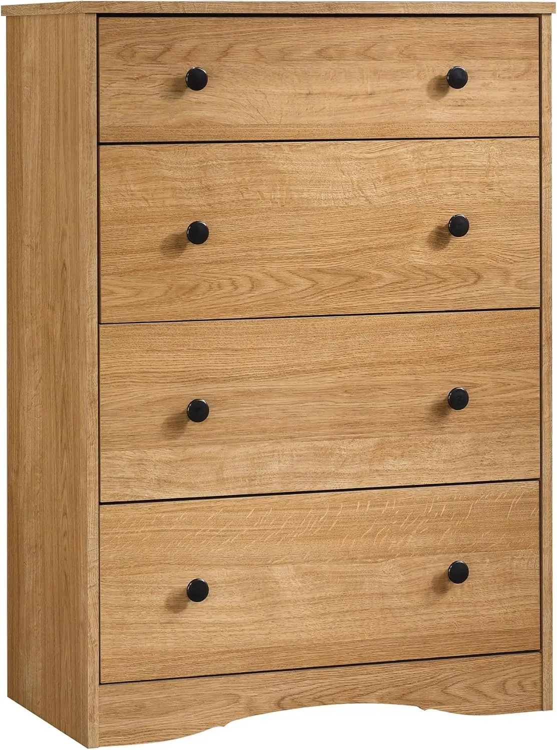 Beginnings 4-Drawer Chest, Highland Oak finish