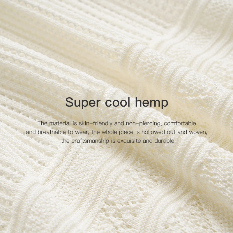 ชุดเดรสฤดูร้อนผู้หญิง OLrain ปี 2025 สไตล์ฝรั่งเศส ชุดเดรสถักสีขาว ชุดเดรสยาวสองชิ้นแบบสายเดี่ยวเว้าลายสำหรับวันหยุด O24XL86313