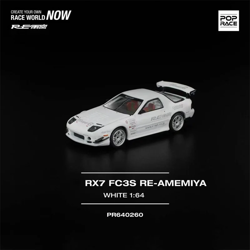 

POP RACE 1:64 RX7 FC3S / SILVIA S13 / LANCER EVOLUTION IV Коллекционные модели автомобилей из литого металла, миниатюрные подарки