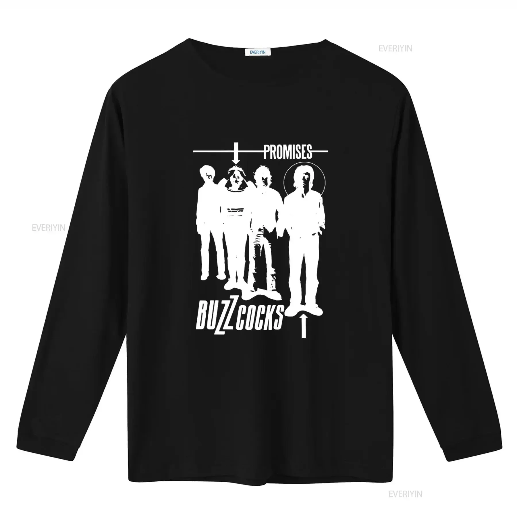 Buzzcocks Promises Music Band Vintage Style Live Poster T Shirt Funny Gamer Cult Movie Design for Adults R799 vintage Washed