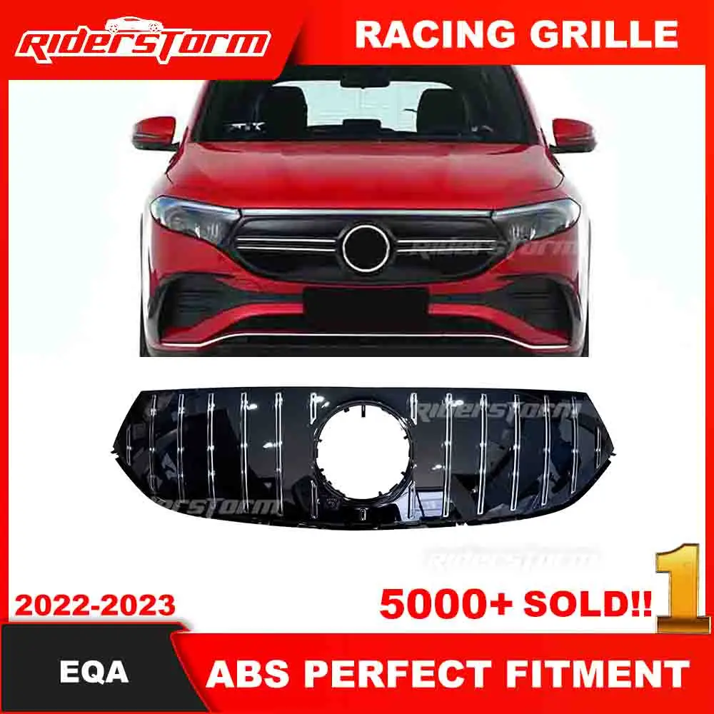 2022-2023-year EQA Grille with Front Camera hole For merced EQA Class eqa300 Gt Grille Front Bumper EQA panamerica Grill