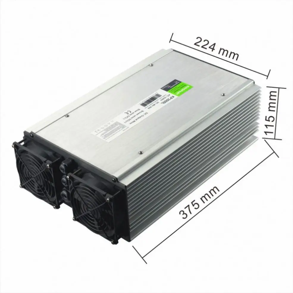 series 3300w battery charger 48v 60v 144v 288v li-ion/lifepo4 battery charger with CE&ROHS for electric car