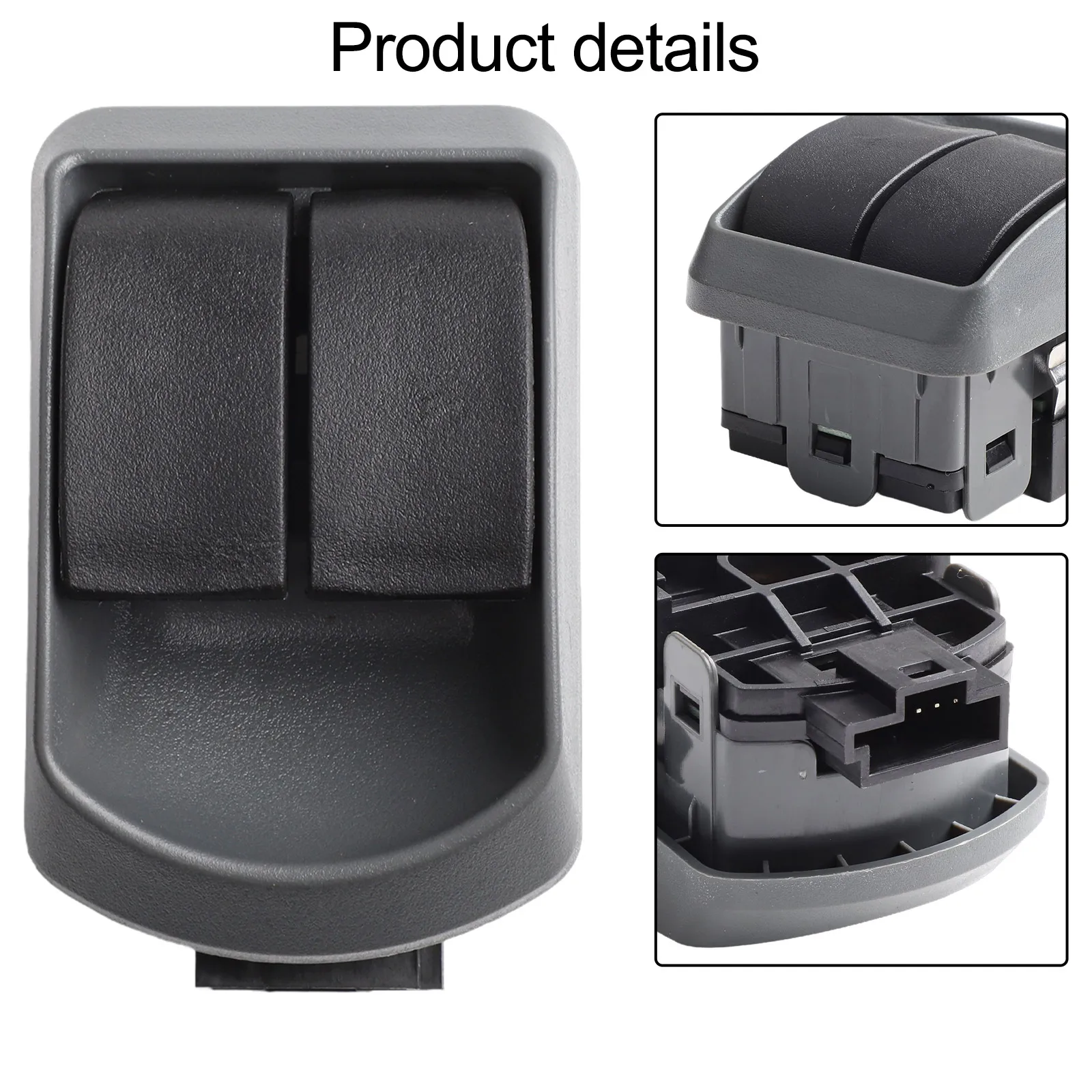 P27-1069 DUAL Electric Window Plastic Lifter Switches Direct Replacement Fit For KENWORTH For PACCAR P27-1069 P271069