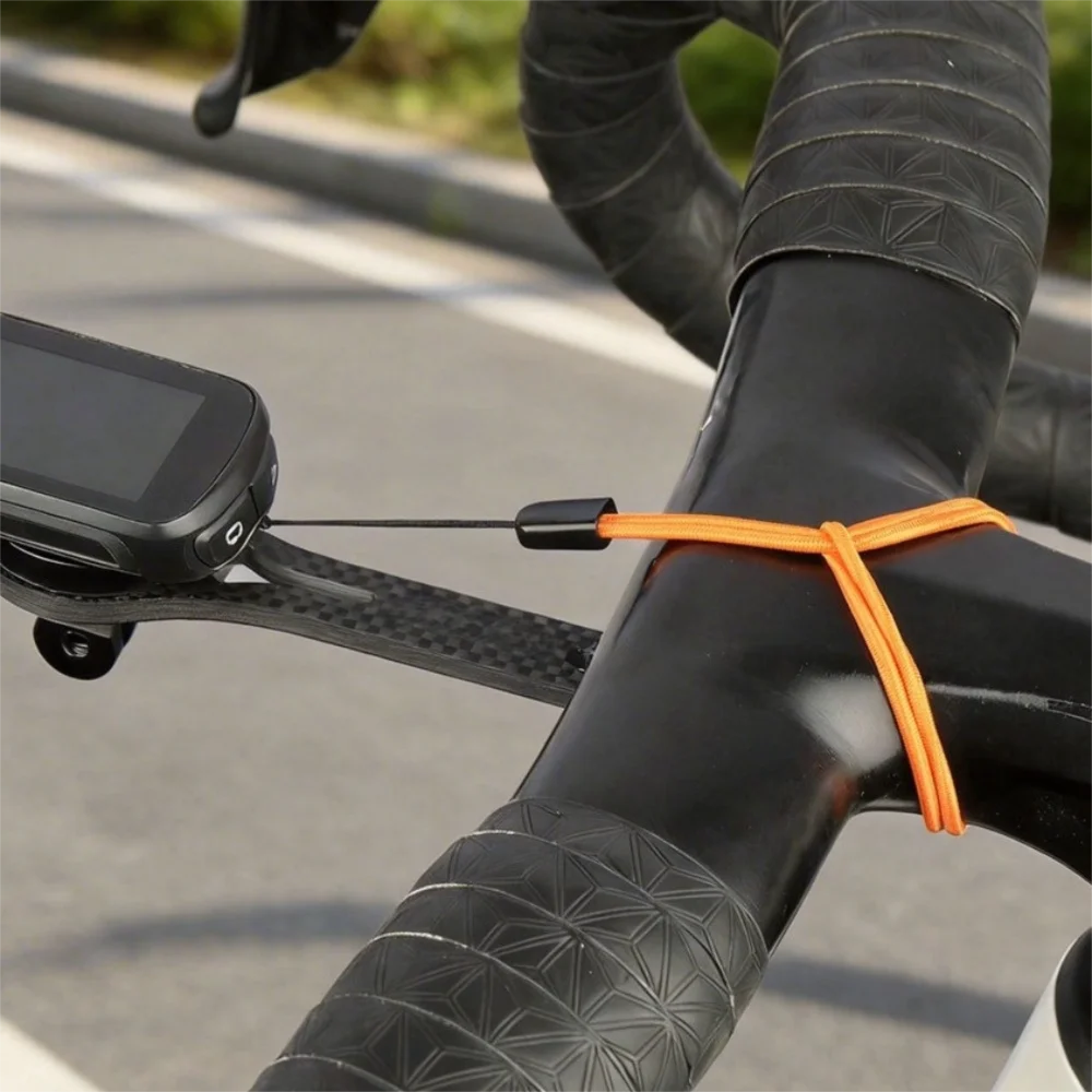 New Elastic Hanging Rope Lanyard Short Bicycle Code Table Protection Rope Anti Loss USB Hanging Rope Outdoor Sports