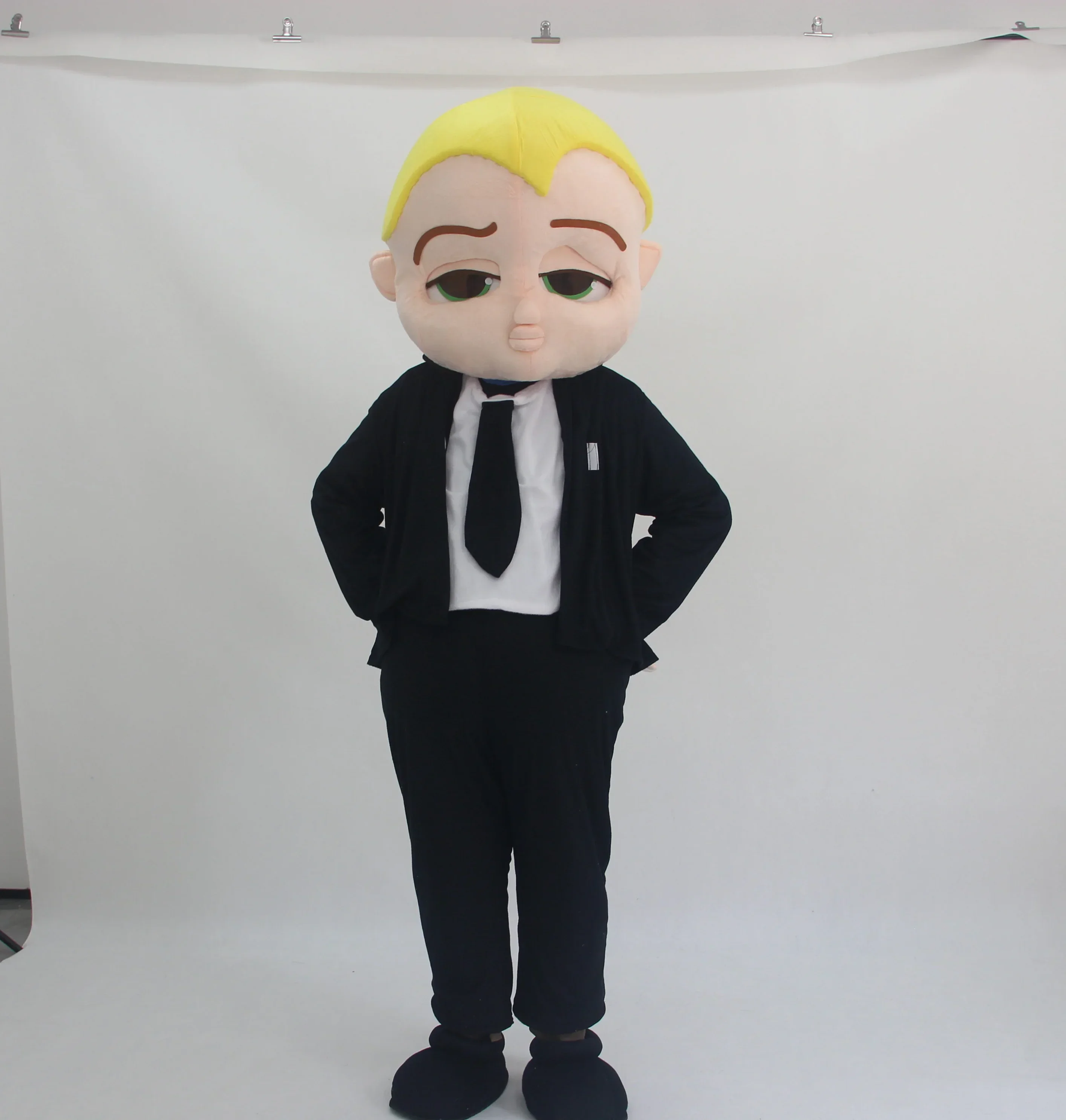 كول بوس بنين زي التميمة أنيمي البدلة الصبي Mascotte دمية للكبار هالوين عيد الميلاد حفلة الحدث مرحلة الأداء وتتسابق #3