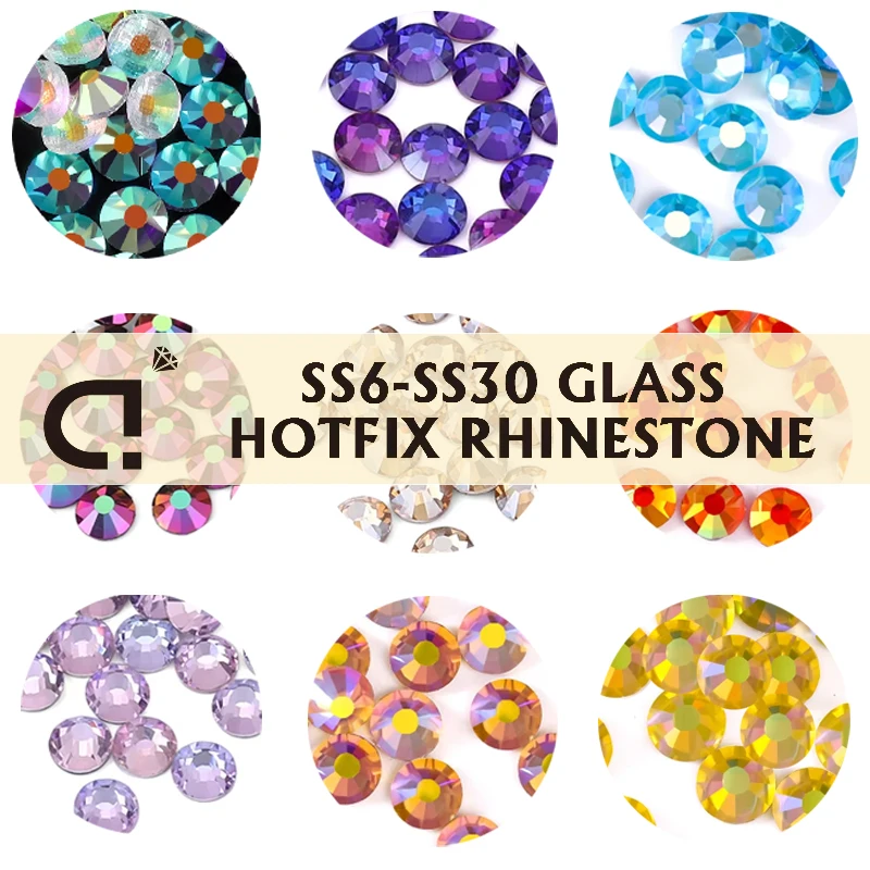 ガラスラインストーン,ABシリーズ,キラキラ,ピンク,パープル,ピーチ,シャム,バッグ,工芸品,DIY,ss6,ss30