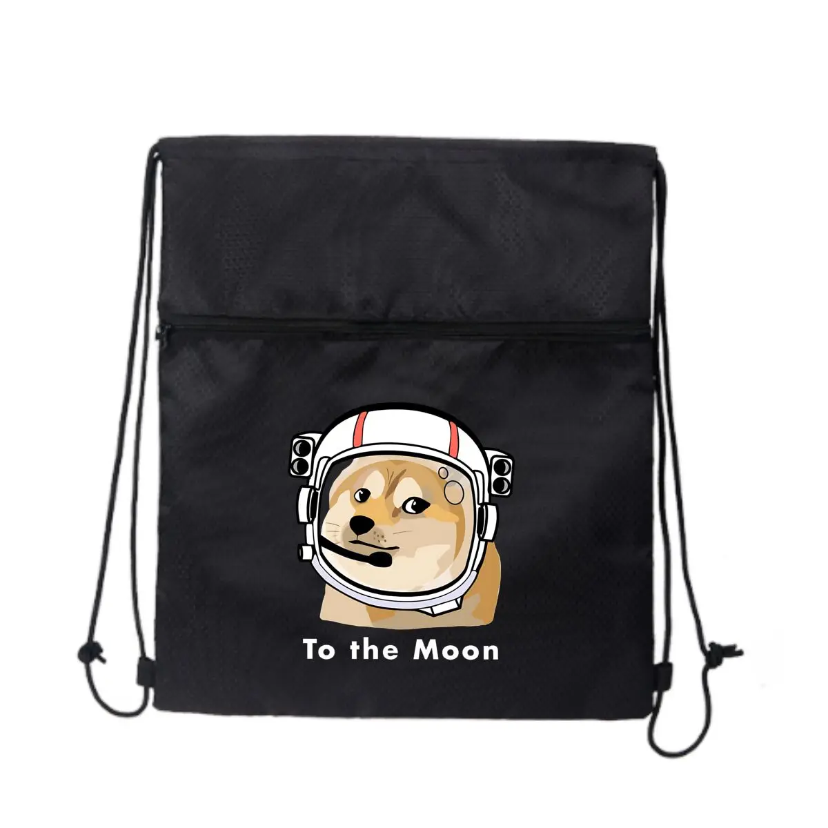 

Винтажный спортивный рюкзак Doge To The Moon Dogecoin на шнурке, спортивный рюкзак для фитнеса и путешествий на открытом воздухе