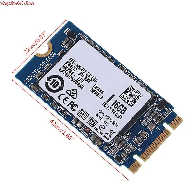 E8BA 1PC halb schlanker SSD Antrieb 16 interne Festplatten hohe Leistung