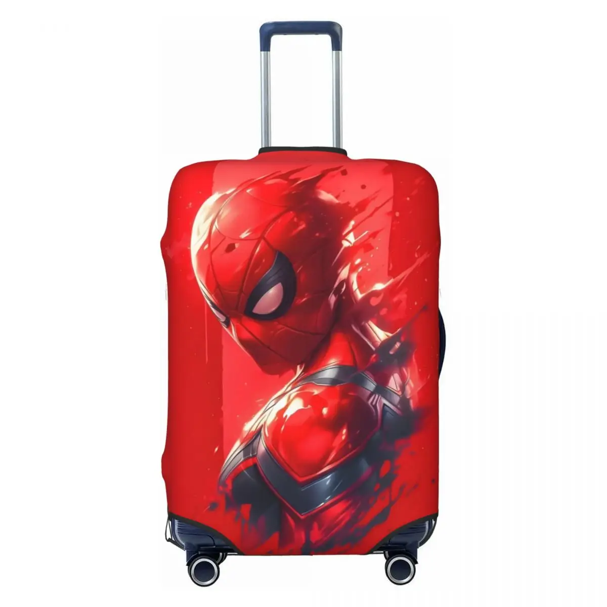 

Чехол для багажа с изображением Человека-паука, аниме-героя, эластичный защитный чехол для дорожного чемодана с мультяшным принтом, подходит для 18-32 дюймов