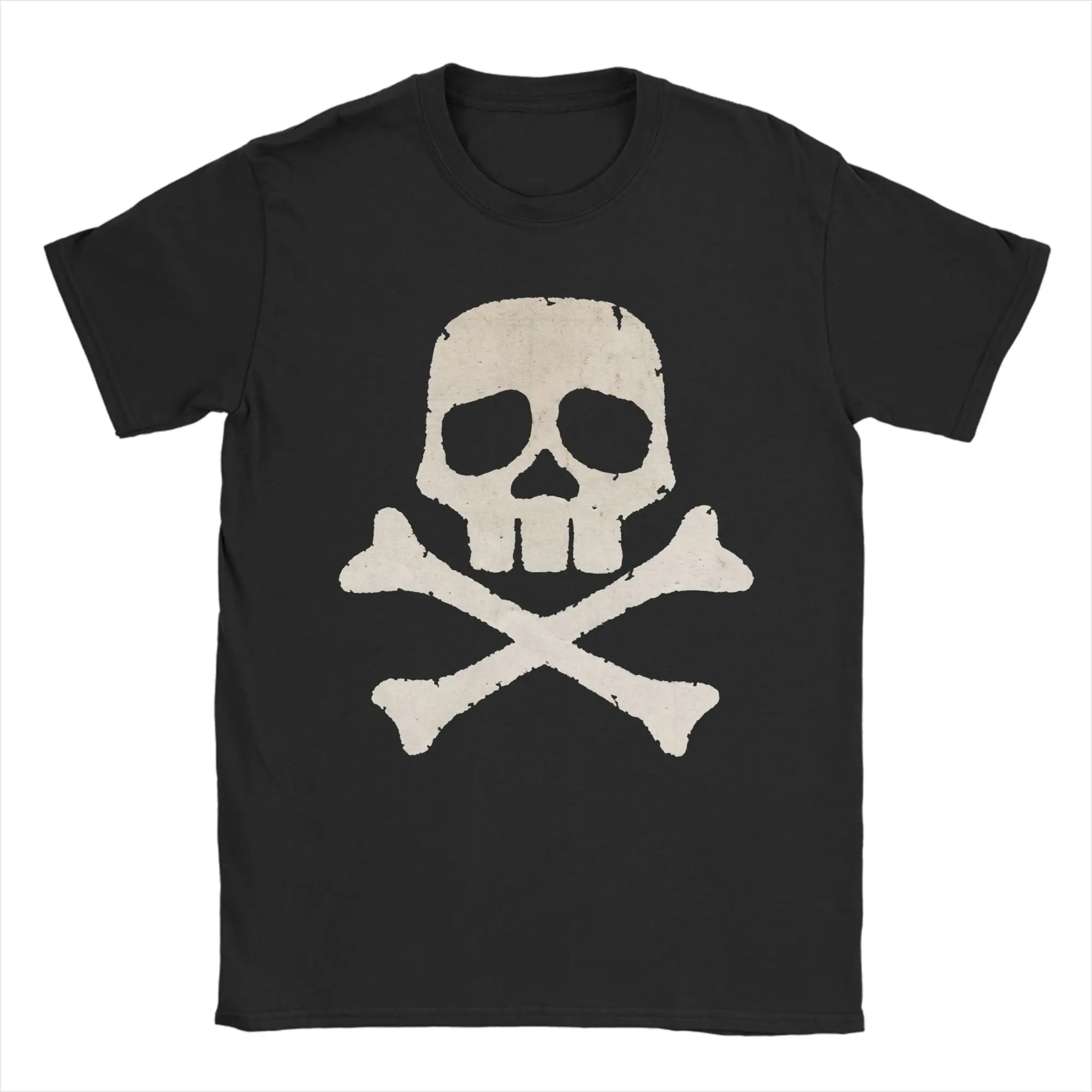 Camisetas de capitán pirata espacial Harlock Albator, camiseta informal de algodón para hombre, camiseta con cuello redondo, ropa de manga corta, Idea de regalo