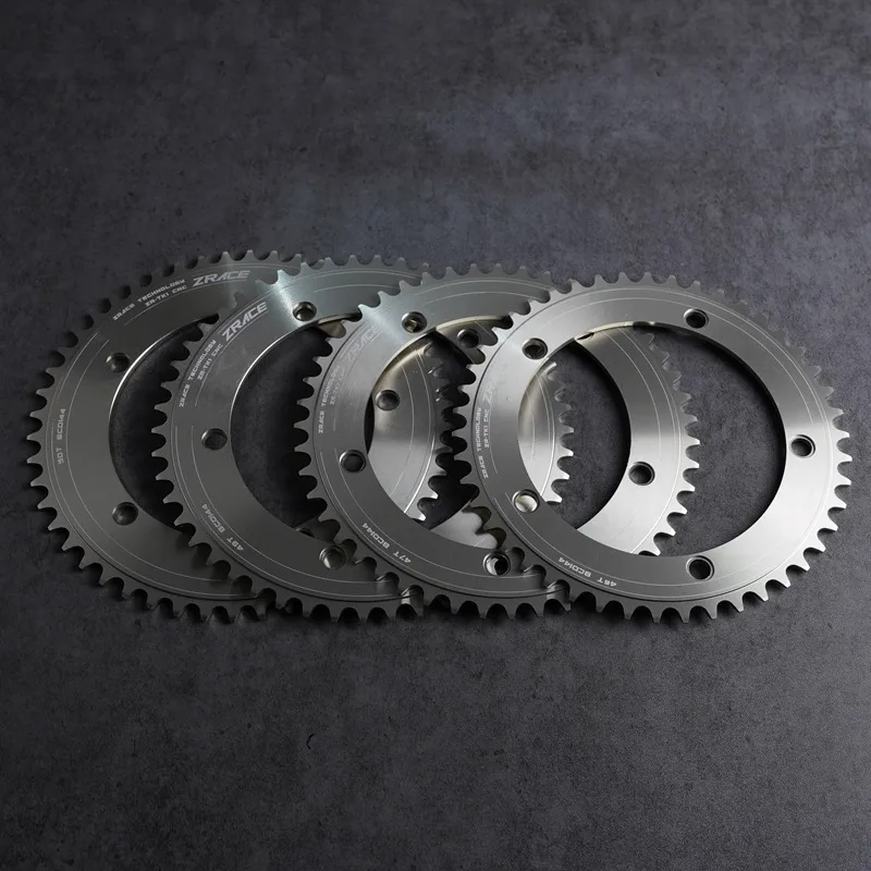 ZRACE 144BCD Fixed Gear fixie Round Chain ring Track Bike 46T 47T
