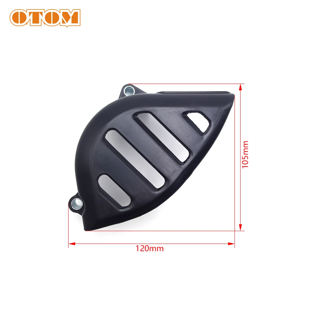 OTOM Motorcycle Drive Sprocket Cover Front Chain Sprocket Guard For ZONGSHEN NC250 NC450 AVANTIS MOTOLAND BRZ KAYO ZUUMAV Parts