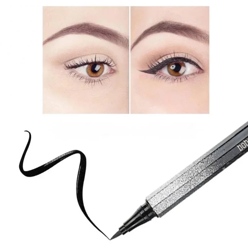 1PC New Brand Women Black Liquid Eyeliner Long-lasting Waterproof Eye Liner Pencil Pen Nice Makeup Cosmetic Tools Wholesale