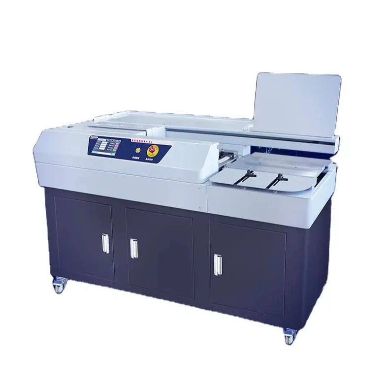 M7 MOQ1 Paper Glue Binder Machines with Touch Screen Hot Melt Glue Automatic Books Binding Machines for Office