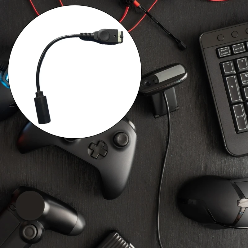 Кабель для зарядки, консольный кабель USB C, провод, игровые аксессуары, 10 см