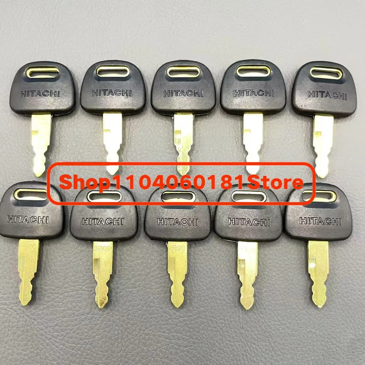 1PCS H800 Excavator Ignition Key fits For Hitachi ZAX ZAXIS Grab BU0028 Zax ex60 / 70 / 120 / 200 / 210 Door Lock