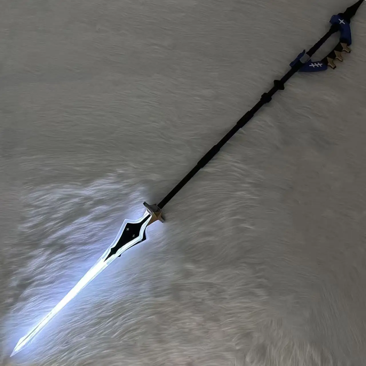Lindverne Dracaene Sunbringer Luminous Weapons Prop Game Zenless Zone Zero Cosplay Prop Halloween Christmas Party Accessories