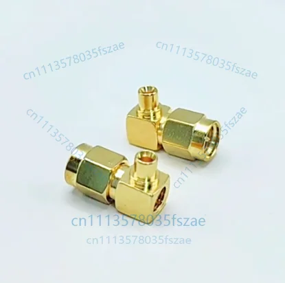 1pc sma-jwb2 internal screw internal needle elbow male connector with rg405 line matching 086 accessories