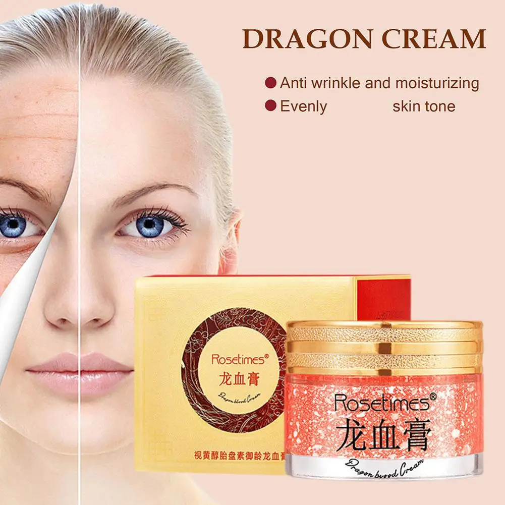 50g Dragon Blood Easy Cream Instant Anti-aging Retinol Skin Lazy Face Nourishing Moisturizing Serum Care Cream Korean Brigh J9L4