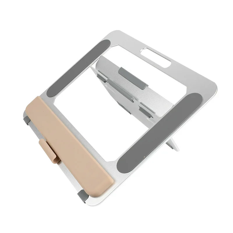Aluminum Alloy Notebook Stand, Foldable Desktop Notebook Radiator Stand