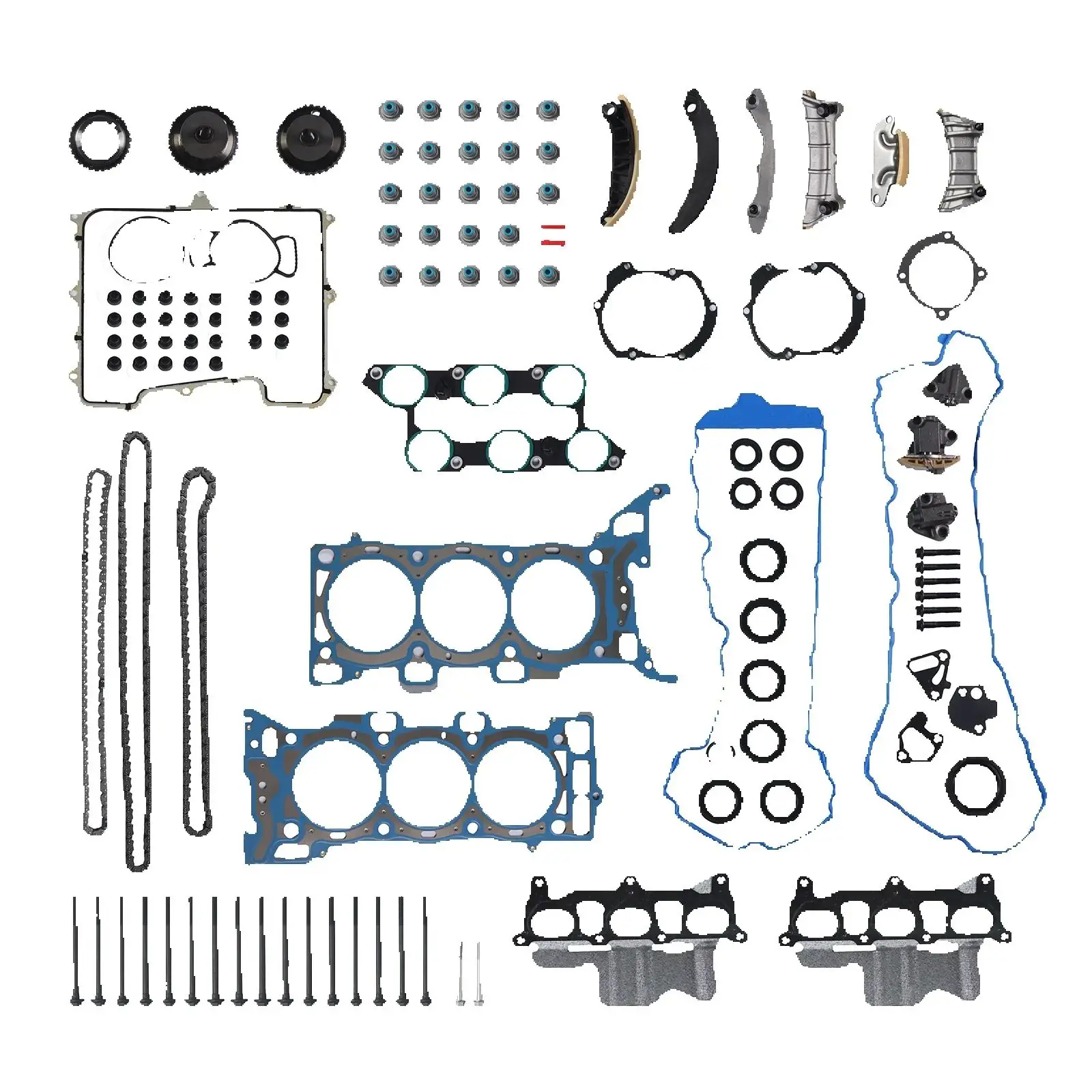 

Timing Chain Head Gasket Set FOR Chevrolet Buick Enclave 2009-2016 Engine Repair Automotive Parts