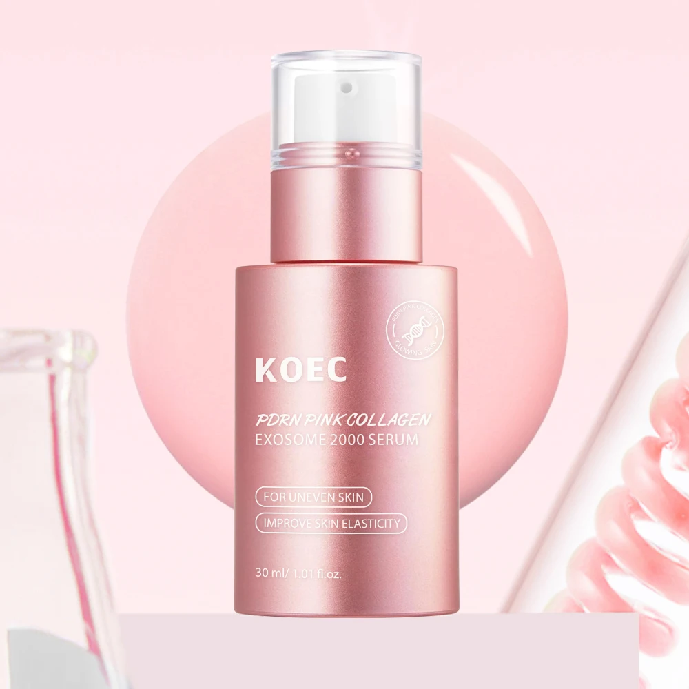 

PDRN Pink Collagen Exosome 2000 Serum，Liquid Skin Booster Serum For Hydrating,Uneven Skin Tone, Pore Care, Skin Texture
