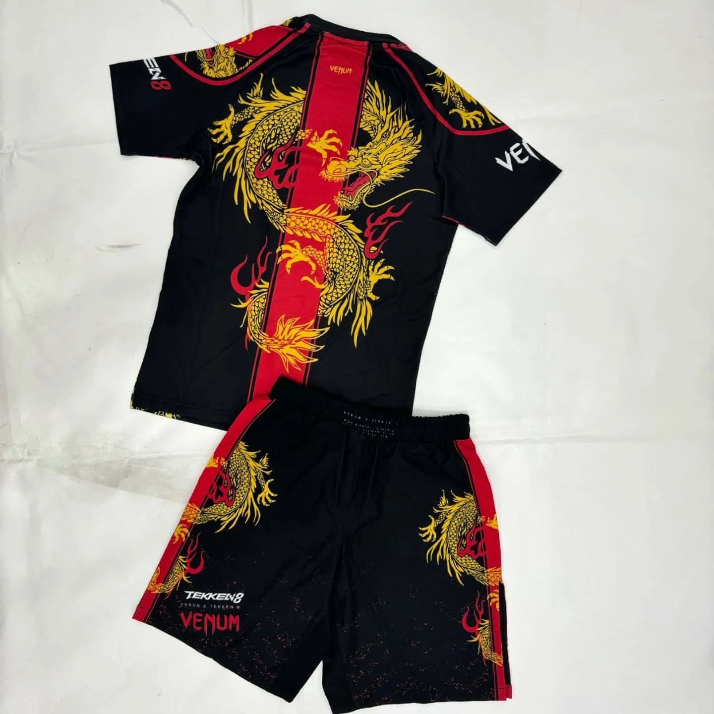 طقم شورت قصير الأكمام وسروال قصير من Fighting Extreme UFC MMA، بدلة تدريب اللياقة البدنية سريعة الجفاف، Muay Thai Sanda 2026 طراز جديد #2