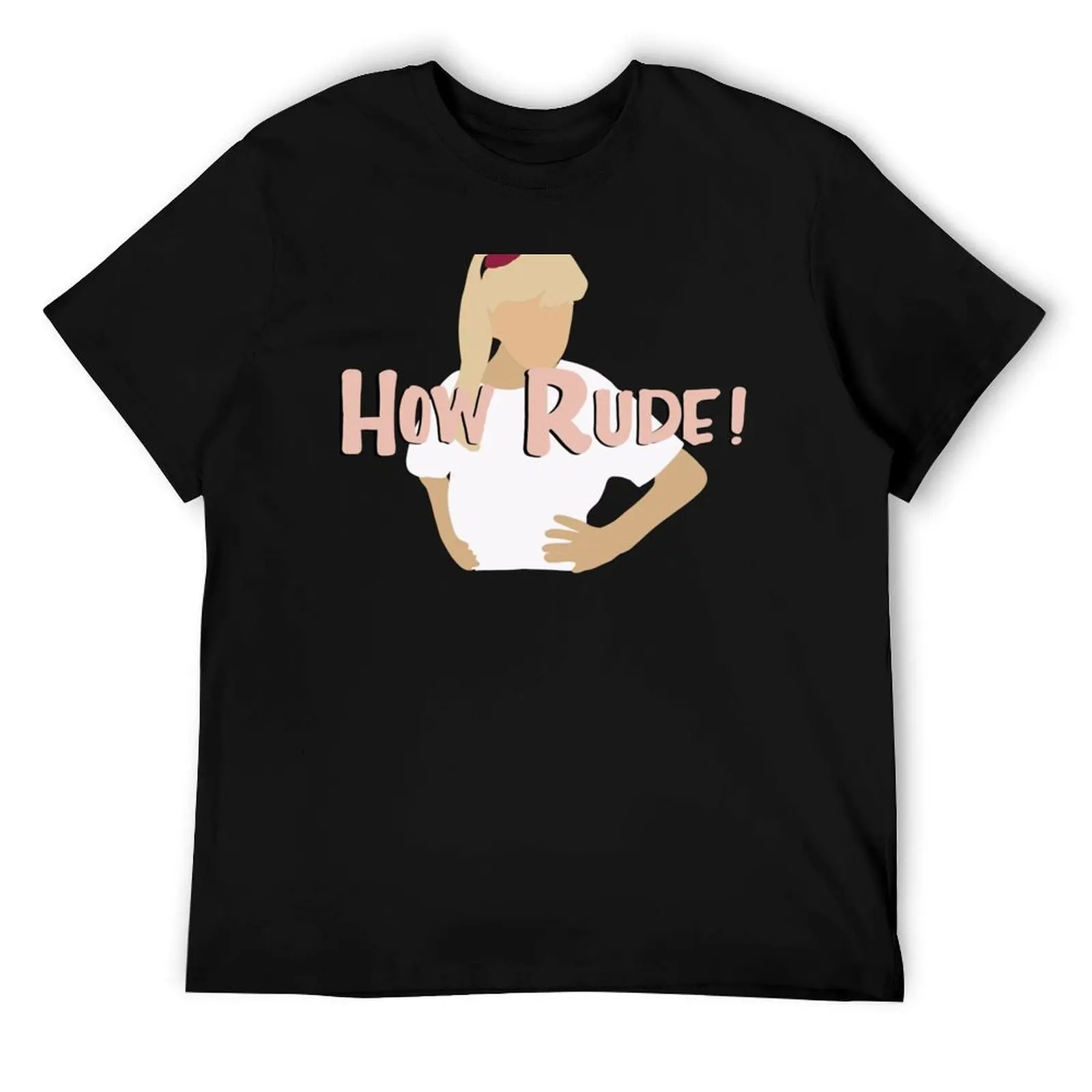 

Stephanie Tanner How Rude T-Shirt black cotton t-shirt plain for man package man t shirt luxury man t shirt graphic T-Shirt
