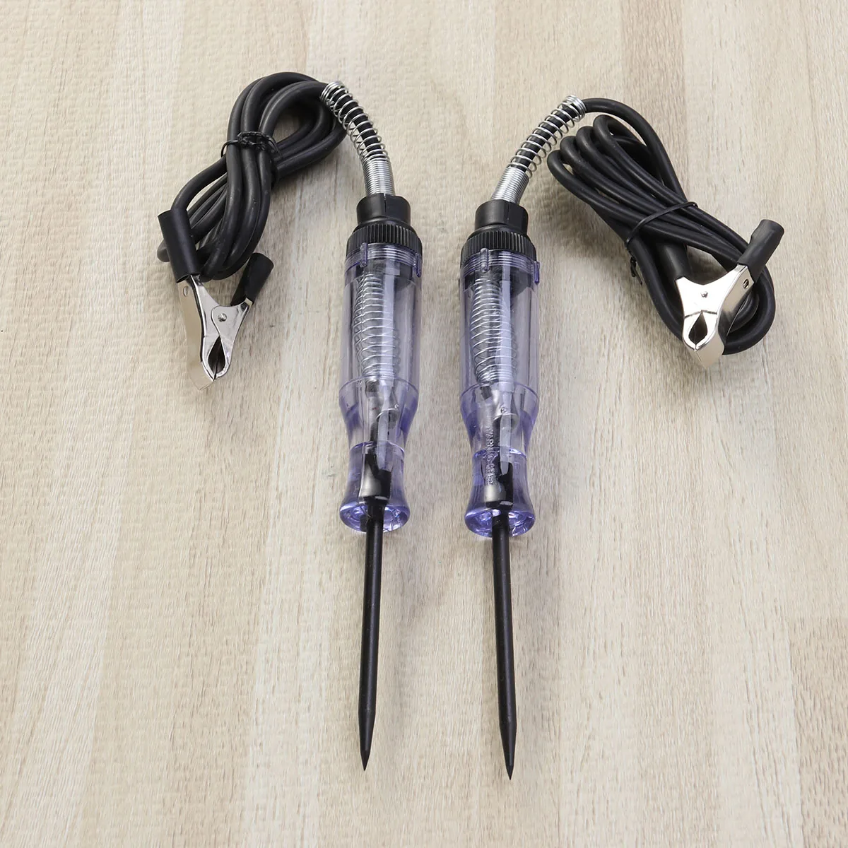 

2 pcs Vehicle Voltage Tester Circuit Tools 12-24V Lightweight Boats Motorcycles Small Engines Electrical