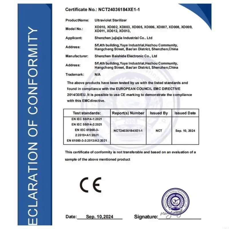 

Y88D Пустышка-дезинфицирующее средство-пустышка Стерилизатор-очиститель коробки Портативный тип C Перезаряжаемый