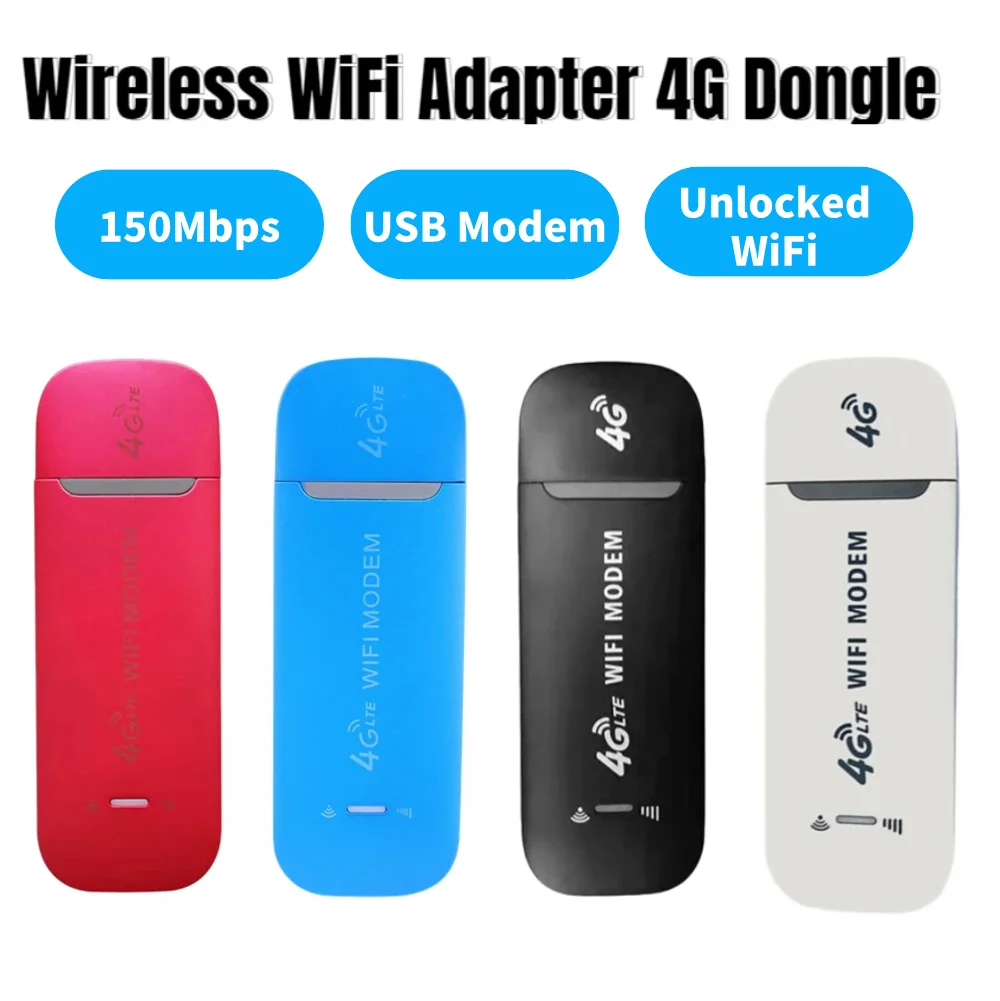 LDW931-3 4G Router Portable Pocket LTE WiFi Router 150Mbps 4G USB Modem with SIM Card High Speed Internet Access for Laptop