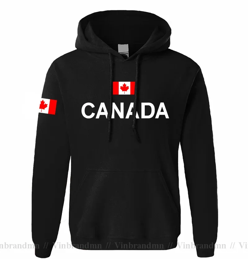 Canada Canadians CA CAN Mens Hoodie Pullovers Hoodies Men Sweatshirt Fashion Streetwear Clothing Jerseys Tracksuit Nation Flag