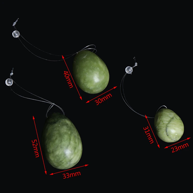 Natural jade Egg Women Pelvic Floor Muscle Exercise Tightening Vaginal Ball~