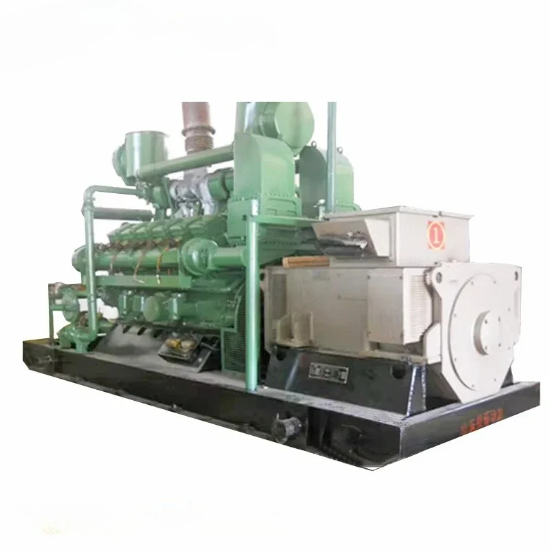 محطة طاقة 10 كيلو وات إلى 5 ميجا وات مولد محرك الاحتراق الداخلي عالي المعايير مولد الغاز الطبيعي استهلاك الوقود #1