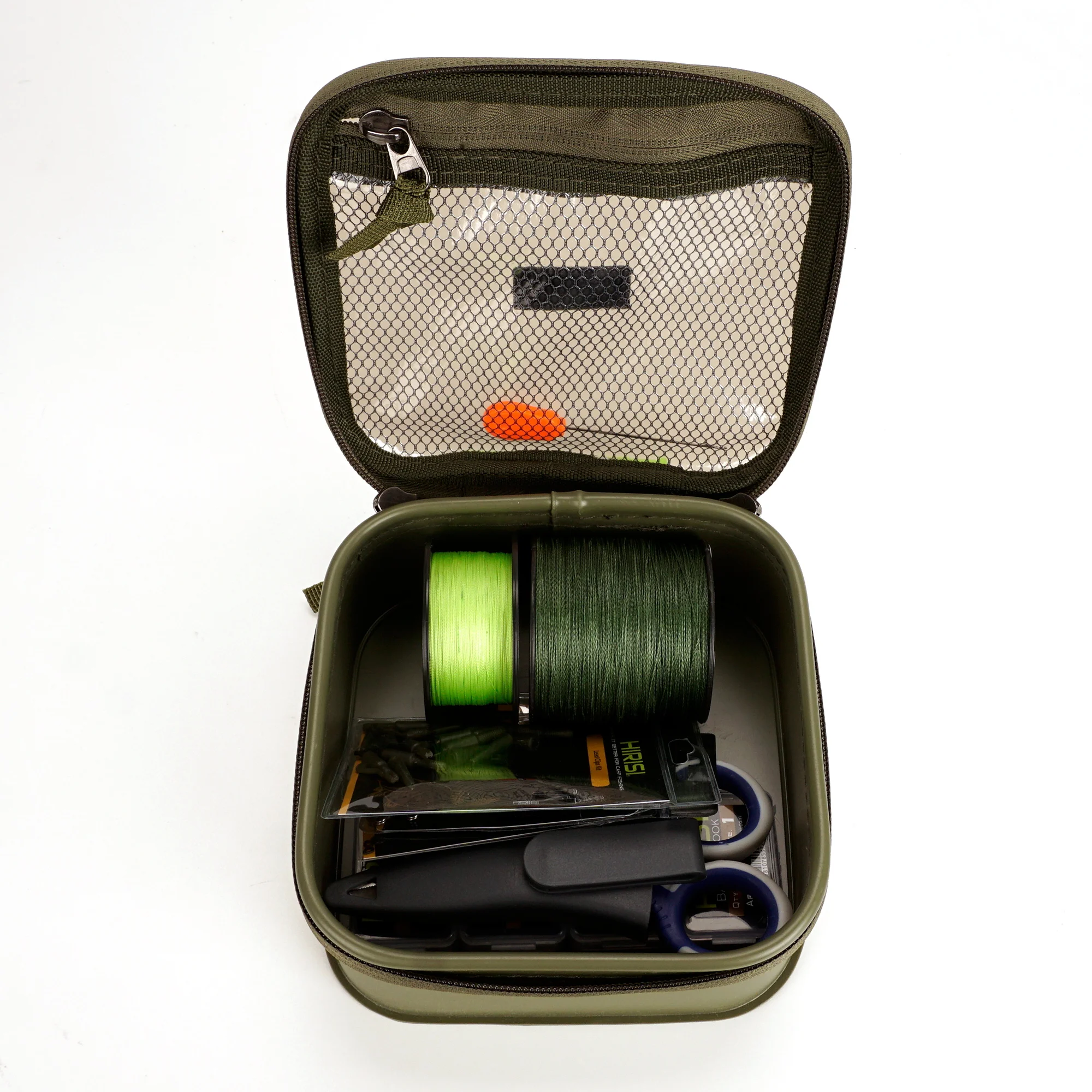Hirisi W132 Waterproof EVA Fishing Bucket Bag Portable Tackle Organizer Outdoor Carp Fishing Rig Gear Accessories Storage Case view 2