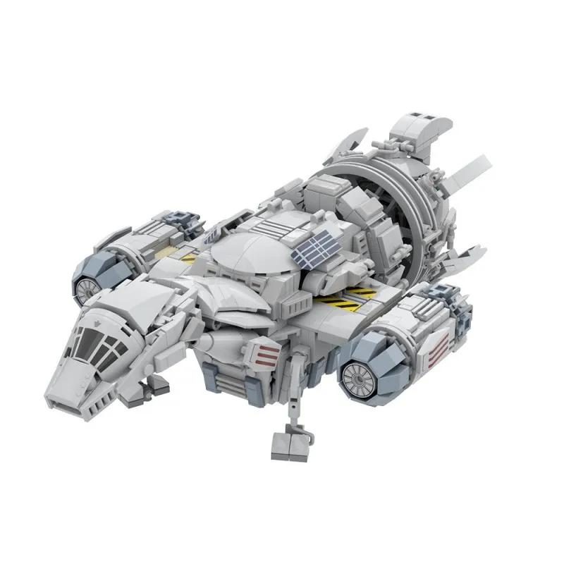 

moc spaceship creative building blocks science fiction movie game space vehicle assembly brick toy gift for star fans