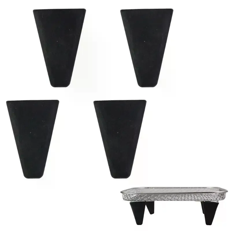 4/6/8Pcs Dewatering Rack Buffer Pad Air Fryer Silicone Feet Steam Protector For Dehydrator Racks Tabs Silica Gel Tray Bumpers