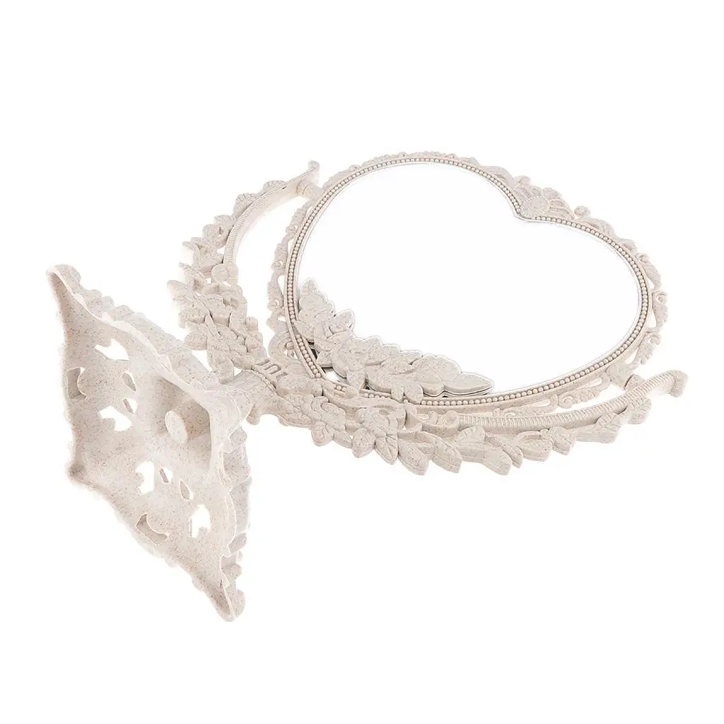 両面バニティミラー、360度回転化粧鏡