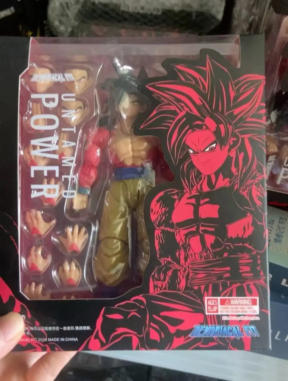 

In Stock Magic Confidence Moves Wild Power GT 3.0 Super Four Wukong Shf Super Saiyan 6-inch Puppet