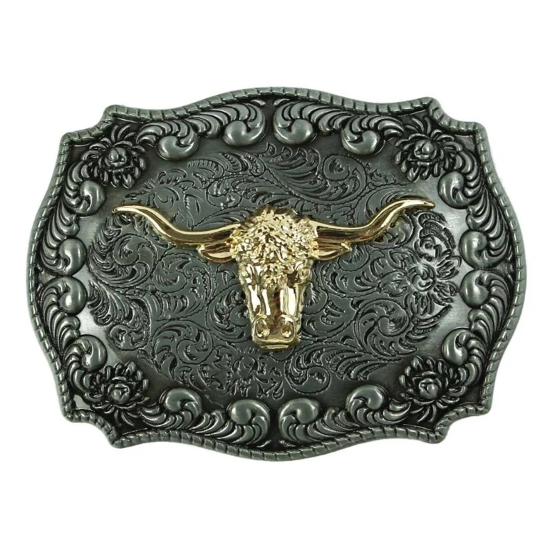 Western Cowboy Belt Buckles Women Men Unisex Waist Belt Buckle Cowgirl Engraved Belt Buckle for Teenager Boy Female Dropship