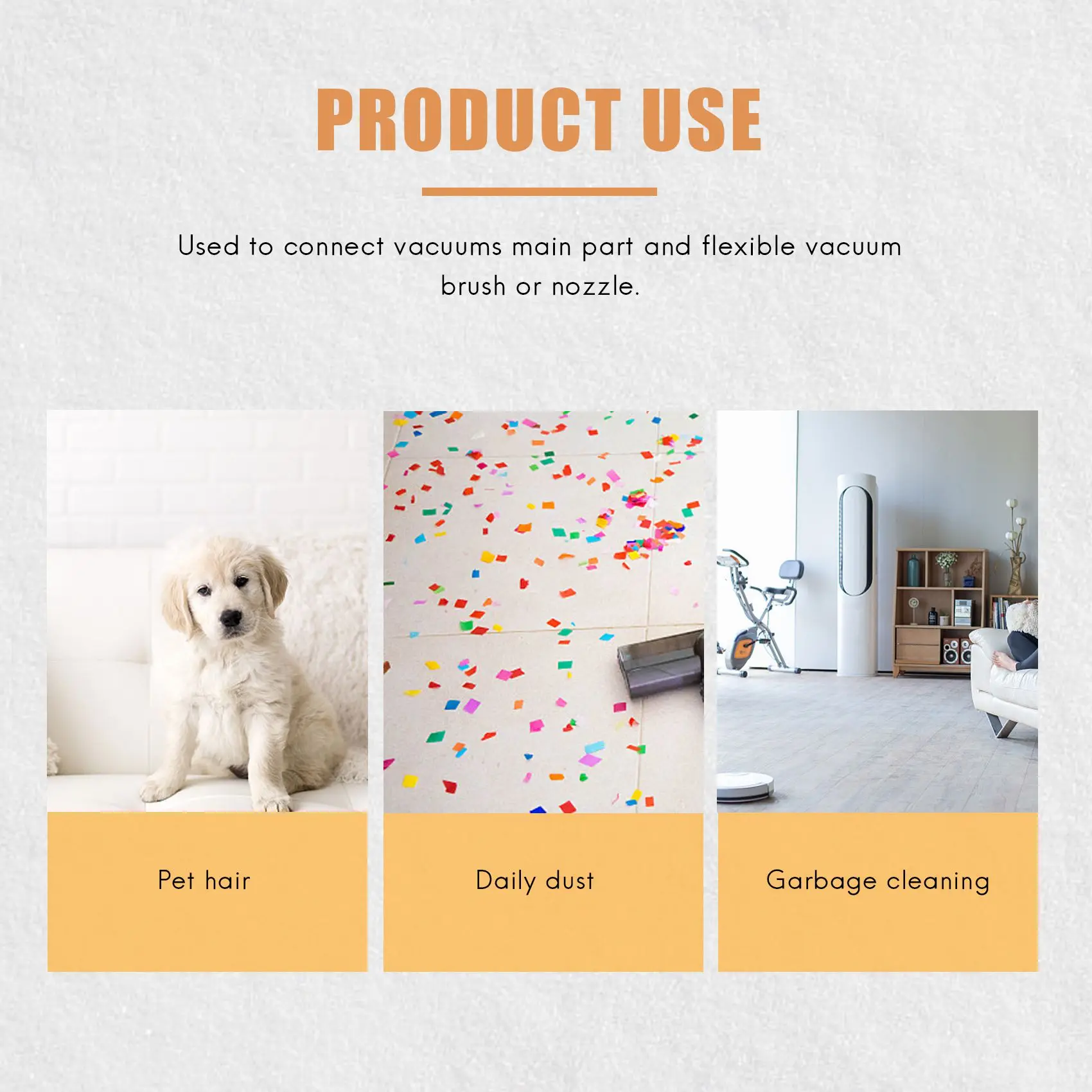 T71C قطع غيار فرشاة المكنسة الكهربائية المتنوعة مع محول 32/35 مم